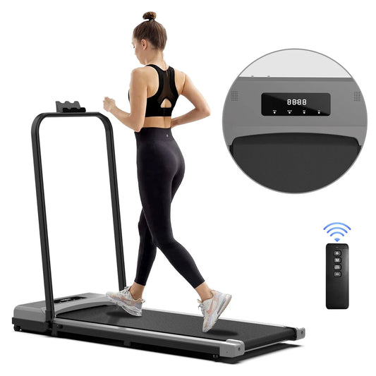 Walking Pad 3-en-1 avec télécommande – Bureau & maison
